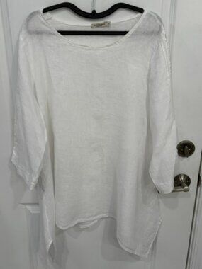 Valentina Naldi Linen Top